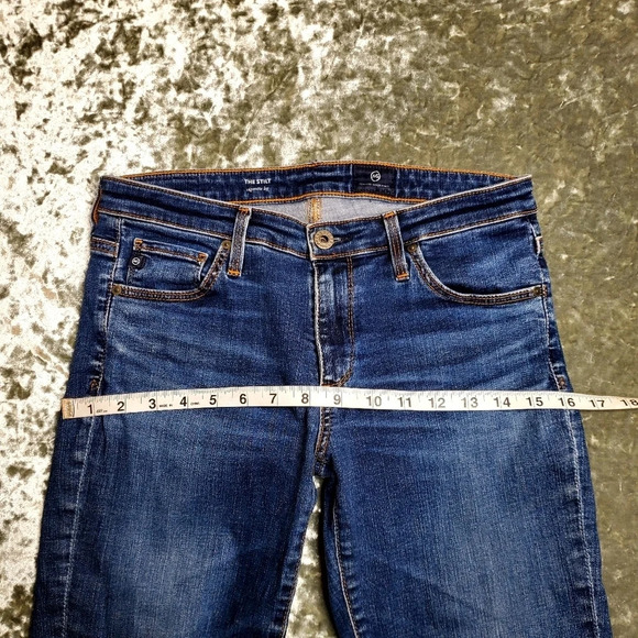 AG Adriano Goldschmied The Stilt Cigarette Leg Ankle Jeans - Picture 4 of 7
